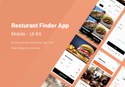 Restaurant Finder App – 餐厅查找器应用程序