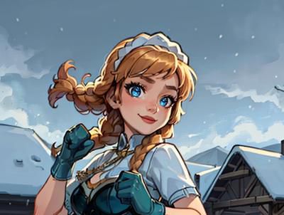 安娜 Anna (Frozen) Disney Princess