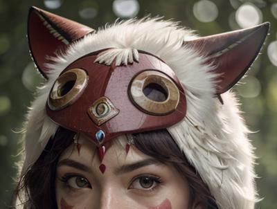 幽灵公主 写实 Princess Mononoke