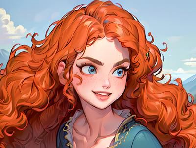 梅莉达 Merida (Brave) Disney Princess