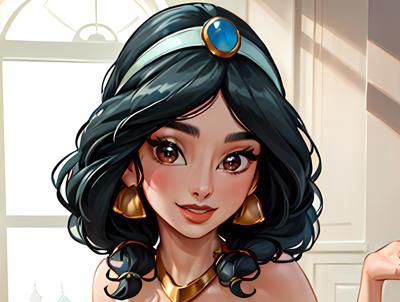 茉莉 Jasmine (Aladdin) Disney Princess