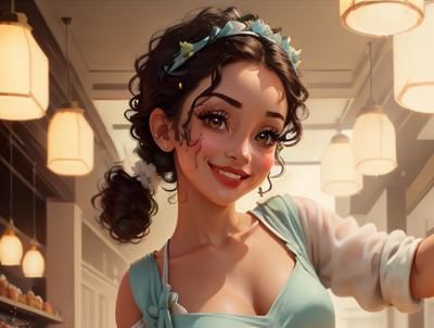 蒂安娜 Tiana (The Princess and the Frog) Disney Princess