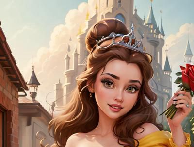 贝儿 Belle (beauty and the beast) Disney Princess