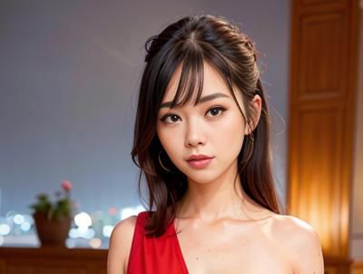 单肩裙 One Shoulder Dress