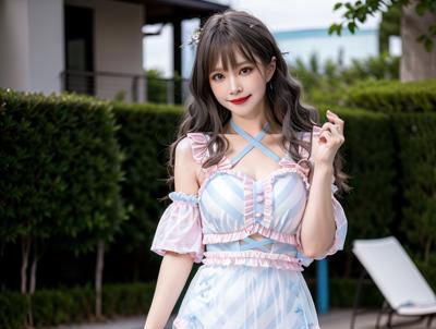 可爱泳装 Cute swimsuit