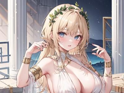 希腊式白袍 Greek Clothes