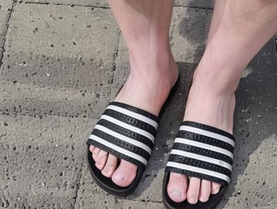 拖鞋 Stripe Slippers