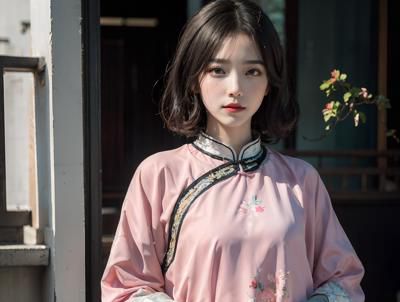 清代汉族女服 QingNvZhuang