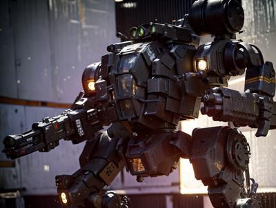 双足战术机甲 Bipedal Tactical Mecha