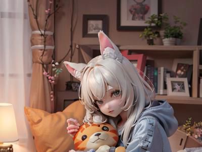 固态3D模型 Stylized 3D Model LoRA