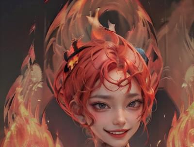 火元素（女孩）Fireflare girls (element)