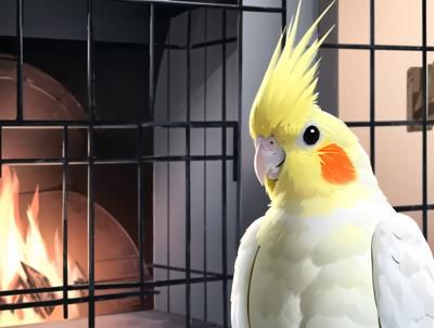 玄凤鹦鹉 Lutino Cockatiel