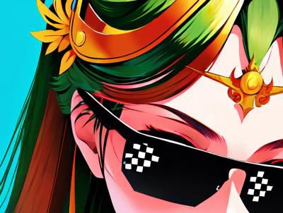 装逼眼镜 Deal with it Meme Sunglasses