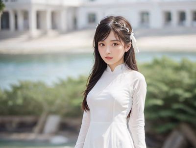 越南长裙 Vietnamese Long Dress