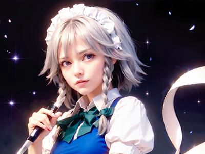 十六夜咲夜 izayoi sakuya