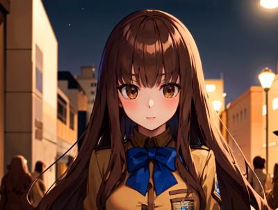 岸波白野 Kishinami Hakuno (Female)