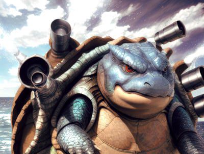 水箭龟 TORTANKPOKE