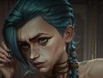 金克丝 双城之战 Jinx