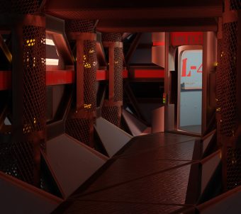 Blender工程-scifi科幻内饰场景工程