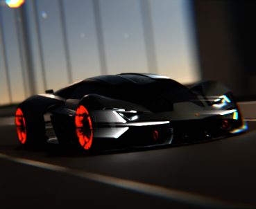 Blender工程-一个逼真的汽车场景场景工程动画