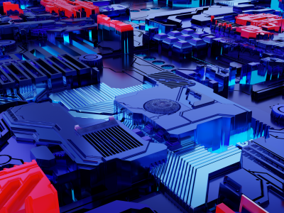 Blender工程-B端机械电子场景